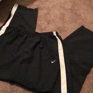 Black and White Nike Pants